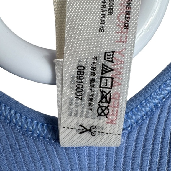 FP Movement Free Throw Crop Tank, Blue, Size S - Picture 8 of 8